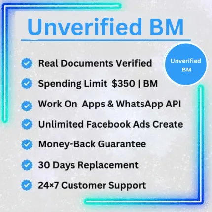 Buy Unverified BM | Facebook Business Manager