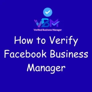 Verify Facebook Business Manager