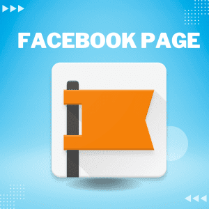 Graphic of a Facebook Page, highlighting its use for business growth and social media marketing.