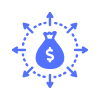Visual representation of Facebook Business Manager spending limits, showcasing flexible budget options ranging from $50 to unlimited.