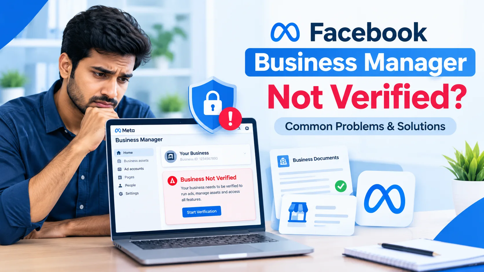 Facebook Business Manager Not Verified? Common Problems & Solutions