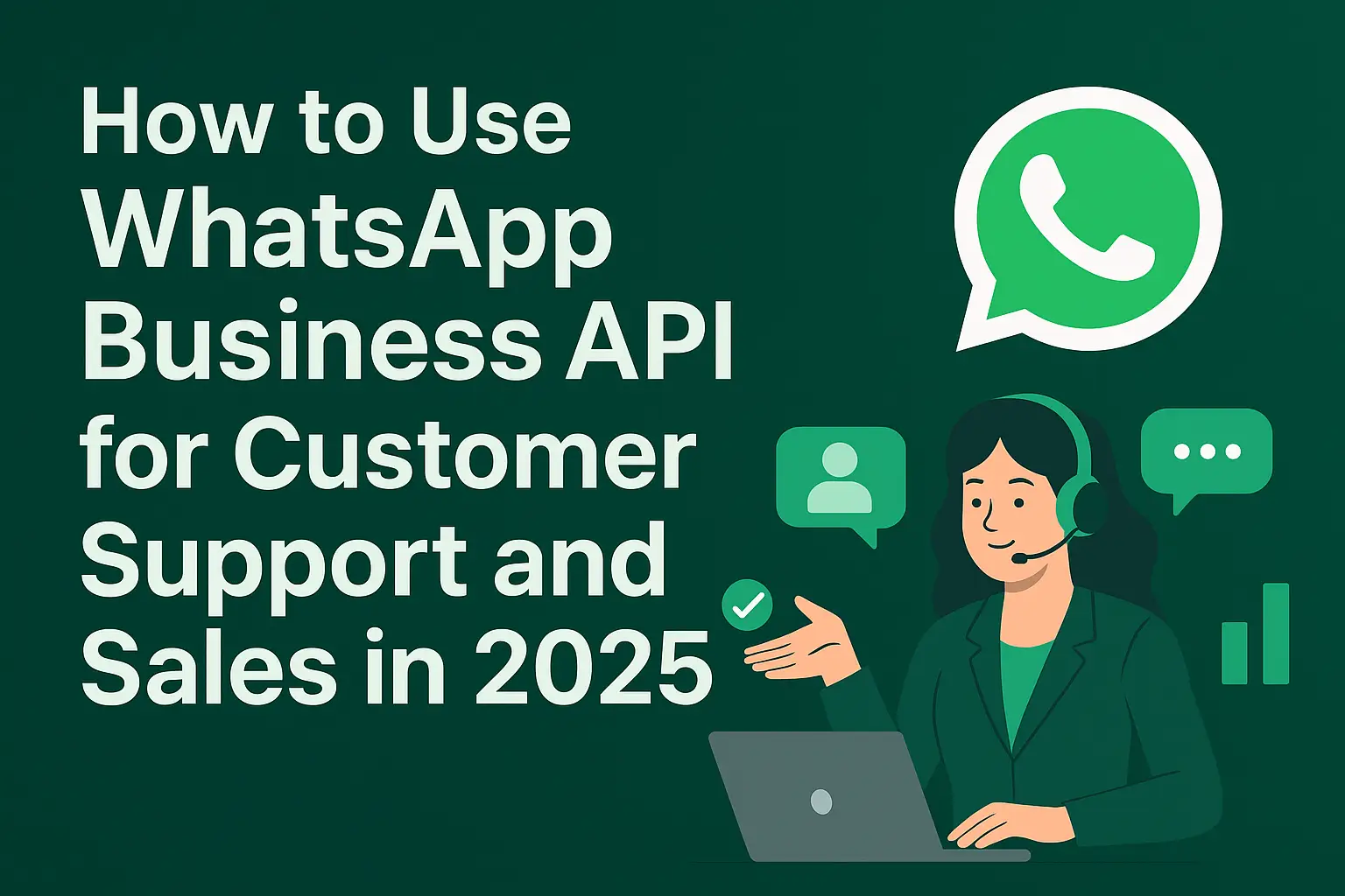 How to Use WhatsApp Business API for Customer Support and Sales in 2025 1 WhatsApp Business API for Customer Support