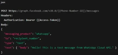 WhatsApp Business API